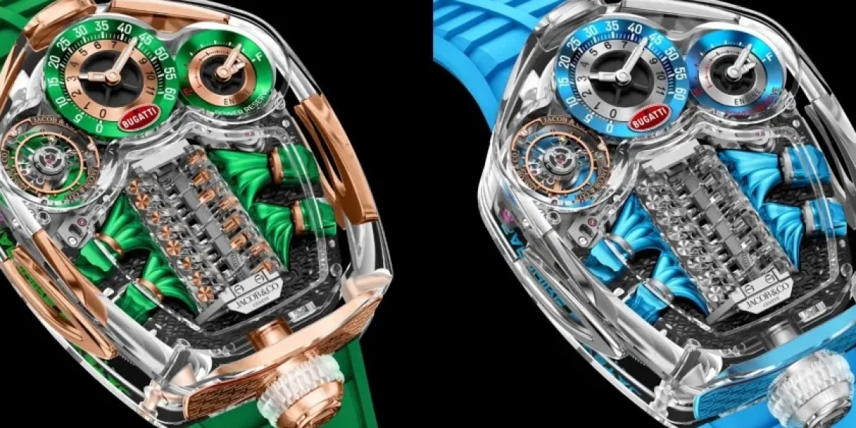 Jacob & Co. bugatti tourbillon sapphire crystal